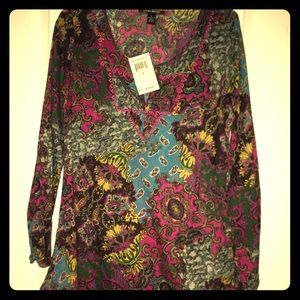 NWT originally $79 Lucky Brand Shirt v neck